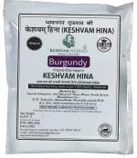Keshvam Herbals Hina Burgundy Organic Bhavnagar Henna for All Hair Type Unisex, 25 g (pack of 8)