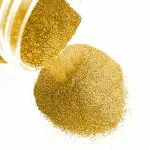 Tiptop Decoration Sparkling Glitter Powder (100 Grams) (Premium Shimmer) (Golden Diamond)