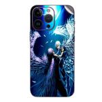 GADGETSWRAP Printed Vinyl Skin Sticker for iPhone 15 Pro Max - two angels love anime