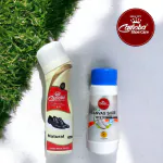 Carnoba Liquid Shoe Polish 75ml Natural + Carnoba Canvas Shoe Whitener 120gms