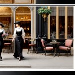 Love Creation A4 Size poster print for creative wall art- la-belle-poque-art-print-7532(Non Sticker)