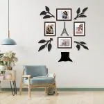 Random Tree Collage Photo Frames for Wall Decoration| Home and Wall Decor Framing of Photos and Picture For Living Room, Bedroom, Home, Office Set of 4 (7