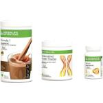 Herbalife F1 Choclate, PPP Afresh Lemon Shake Combo 750g