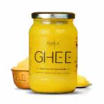 A2 Gir Cows Bilona Desi Ghee, Organic Grassfed, Cruelty-Free | Curd-Churned Cultured Ghee | Natural, Pure & Traditional Makhan Based Premium Ghee 500 ml