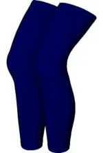 OXILY Sun Protection Leg sleeve For Men's Women's - UPF 50 - Leg Cover For Tanning And Sunburn Protection - Pack of 1 (Blue)