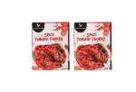 GHARUDA FOODS Ready To Mix Spicy Tomato Thokku Mix 200 Grams with 0% Added Preservatives (Pack of 2)