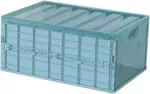 ECOVISTA Multifunctional Collapsible Storage Bins,Plastic Folding Utility Crates Stackable Lidded Storage Bins for Space Saving,Storage Box Bins Containers for Home Garage Organization-1PC
