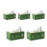 Shrayati Facial Tissue Soft Pack - Skin-Friendly, Highly Absorbent, 2-Ply, 100 Pulls Per Box, Multipurpose Face Tissues in Decorative Tissue Box, Perfect for Personal Use and Office Spaces, Pack of 5