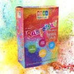 Rangotasav Holi Colour Herbal Gulal 250 GMS, Holi Color Powder Herbal Gulal (5pcs X 50gm)