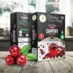 Aarkay Instant Healthy High Energy Powder Mojito Drink And Cranberry Juice (Pack of 2, 120g each 1.2L)