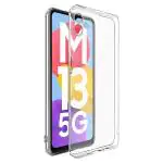 Fastship Rubber silicone Back Cover for SAMSUNG GALAXY M13 5G - Transparent