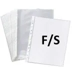Se Online Transparent Sheet Protector Fs Legal Size Document Sleeves 150 Micron Clear 11 Holes Punched (Pack Of 50)