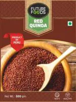 Future Foods Red Quinoa - 500 gm,Complete Vegan Protien Source, Gluten Free, Rich in Protein