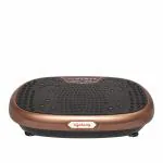 Lifelong LLM234 Crazyfit Vibration Plate Massager Machine for Full Body, Weight Loss,Muscle Toning, Pain Relief, Flexibility, Comes with 5 Program Modes & Remote, 1 Year Warranty, Corded Electric, Brown