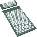 RAMNATH IMPEX Acupressure Mat and Pillow Set for Lower, Upper, Mid, Chronic Back Pain Treatment, Pillow, Therapy, Reliever - Relieve Your Stress, Back, Neck, and Sciatic Pain