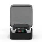 Crysendo Black Acrylonitrile Butadiene Styrene Aple Watch Storage Gift Box