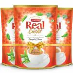 Rungta's Real Gold Special Assam Black Tea -750 G| Strong & Fresh Kadak Chai| Best Blended Leaf Tea (Pack of 250g X 3)