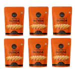 HEKA bites Roasted Quinoa Puffs Tangy Cheese - Pack of 6 | Healthy Snack | 93 Kcal per Serving | High Protein and Fibre | Cholesterol Free | Gluten Free (40g x 6)