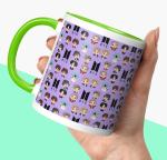 NH10 DESIGNS HD Printed BTS Army BTS Music Band V Suga J-Hope Jungkook Jin Jimin Rm Birthday Gift for Girls Boys Mug for for BTS Lovers Ceramic Coffee Mug Milk Cup 350 ml (BN3TM 72)