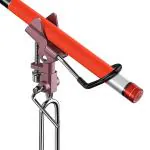 Proberos Fishing Rod Holder, Cast Aluminum Spike Design Fishing Rod Rack for Bank Fishing Adjustable Height and Direction, Fishing Hooks Holder