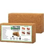 Master Green Vermicompost Premium Cocopeat Brick Manure Cake 650 G