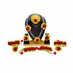 Royal Fashion Flower Jewllery for Haldi/Baby Shower/Godbarai/Sangeet/Wedding