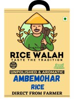 RiceWalah AmbeMohar rice | 5kg Bag | Aged Rice | Aromatic Rice | Unpolished Rice | Direct From Farmers