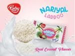 Ruby Nariyal Laddu Real Coconut flavor Laddoo | Pack Of 2 |