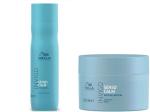 Wella Professionals Invigo Senso Calm Shampoo + Mask ( Combo ) 2 Items In The Set (2 Items in the set) Acti Biotic