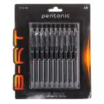 Pentonic B RT Ball Pens Blister, 0.7 mm Tip, Black Ink, Pack of 1
