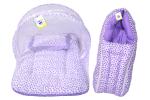 Toddylon New Born Baby Bedding Set Mosquito Net Bed & Sleeping Bag Combo for 0-6 Months Baby Boy's & Baby Girl's