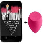 AVTY Makeup hello-kitty brush set of 7 Black & Sponge puff blender (Pack of 8) (Pack of 8)