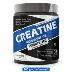 PowerLift Creatine Monohydrate 100gm Unflavored, Muscle Repair & Recovery, 33 servings OF Creatine