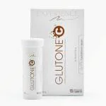 Glutone C Glutathione & Vitamin C Effervescent Tablets| Made with Setria L-Glutathione, Amla extract & Selenium| Even Tone & Glowing Skin| Pack of 15 Tablets