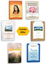 Scientific Healing Affirmations + Metaphysical Meditations + Living Fearlessly + Law of Success Hardcover + Focusing the Power of Attention for Success + To be Victorious in Life | Yogoda Satsanga Society of India Combo book by Paramahansa Yogananda