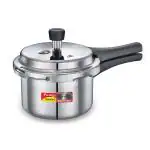 Prestige Popular Plus Virgin Aluminium Gas and Induction Compatible Pressure Cooker, 1.5 L (Tall) (Silver)