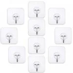 Self Adhesive Plastic Wall Hooks Heavy Duty Hooks for Hanging