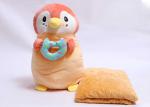 GREENMONK Kids Blanket Cum Pillow Cum Soft Toy