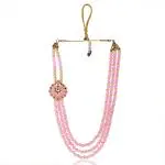 JIYANSHI FASHION :Pearl beads Dulha groom sherwani Necklace/Moti Mala for Men for wedding | Exquisite Groom Mala | Perfect for Grooms