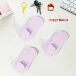 DeoDap WALL ESSENTIAL ADHESIVE WALL HOOKS, REUSABLE UTILITY WALL HOOK FOR KITCHEN, BEDROOM DAMAGE-FREE & HOME DECOR USE HOOK