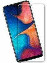 Vizio Samsung Galaxy M20 Transparent Tempered Glass Touch Sensitive and Scratch Resistant Screen Protector with Dry and Wet Wipe 8 x 15 cm