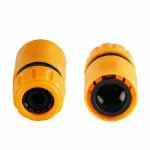 TrustBasket 1/2 inch plastic garden water hose quick connecter with aqua water adapter