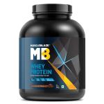 MuscleBlaze 100% Whey Protein, Ultra Premium Blend with Whey Protein Concentrate & Whey Protein Isolate, 25 g Protein per Scoop (Smooth Chocolate, 2 kg / 4.4 lb)