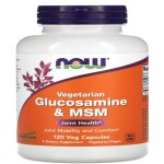 NOW Foods, Vegetarian Glucosamine & MSM, 120 Veg Capsules