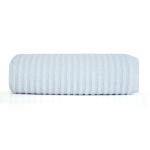 PRIME CLUB Expressions Quick Dry Stylish Terry Bath Towel - Super Absorbent, Multipurpose for Bath, Hair, Gym, Baby, Travel - Light Blue (70 X140 CM)