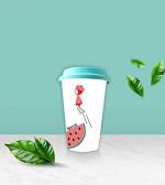 AKP SUBLIMATION Friends Theme Multicolor Ceramic Tumbler 350 ml