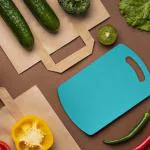 PANCHANAN Vegetable Cutting Board, Chopping Boards, Cutting Board, Vegetable Cutting Board for Kitchen, Plastic, Multicolor