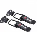 Air Wink Iron Car Bumper Guard (Black, Pack of 2, Universal For Car, Audi, BMW, Jaguar, Kia, Honda, Hyundai, Isuzu, Maruti, 4 Series, 730d, Alto K10, Baleno, i20, Universal For Car, New Swift)