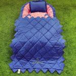 Motherhood Pink Cotton Baby Nest Bed With 3 Pillows And 1 Large Blanket Bedding Set