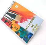 SHARMA BUSINESS Sketch book A5 For Artists Pack of 1, 150 GSM Thick Paper For Drawing, Painting
